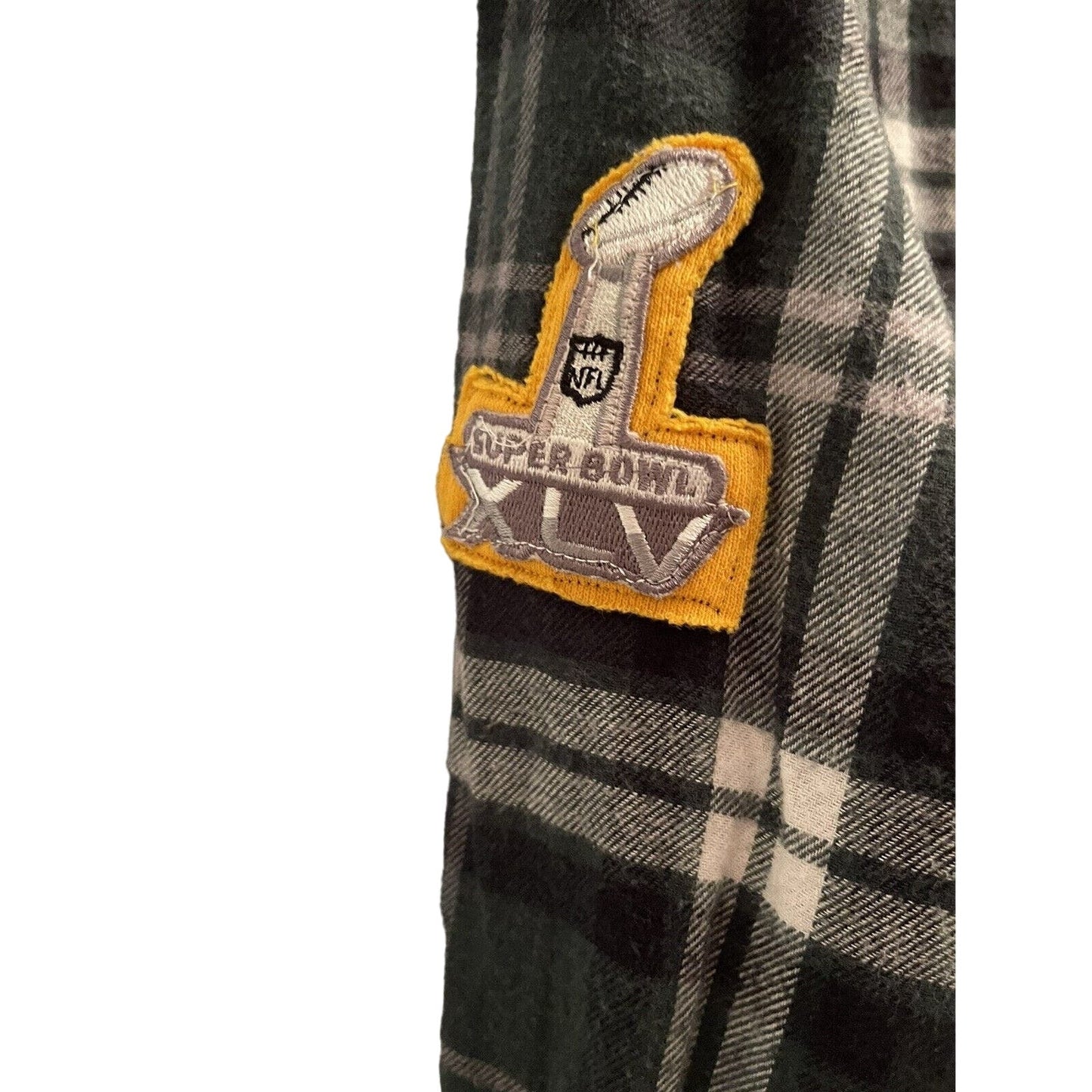 Aaron Rogers Green Bay Packers Flannel Button Down