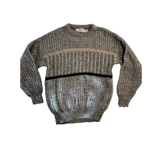 Vintage 80's Michael Gerald Acrylic Men's Medium Knit Sweater Minor Wear