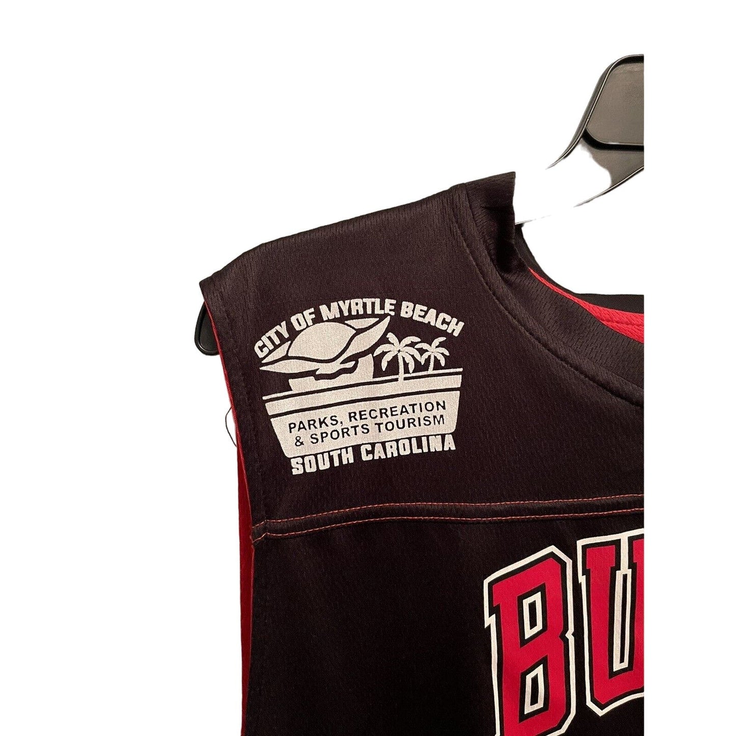 Chicago Bulls Reversable Black & Red Jersey Scrimmage Adult Large