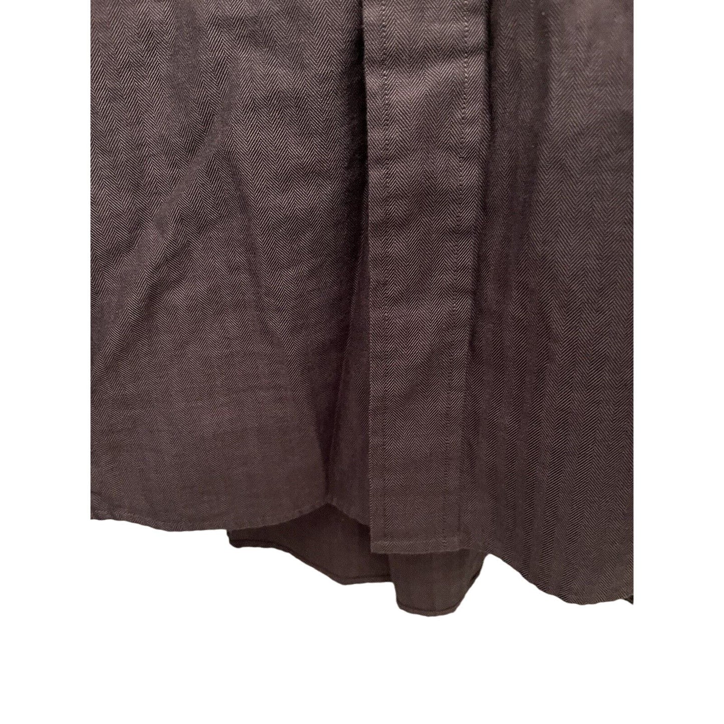 Vintage 90's Tommy Hilfiger Men's Gray/Black Button Down Shirt 17 1/2