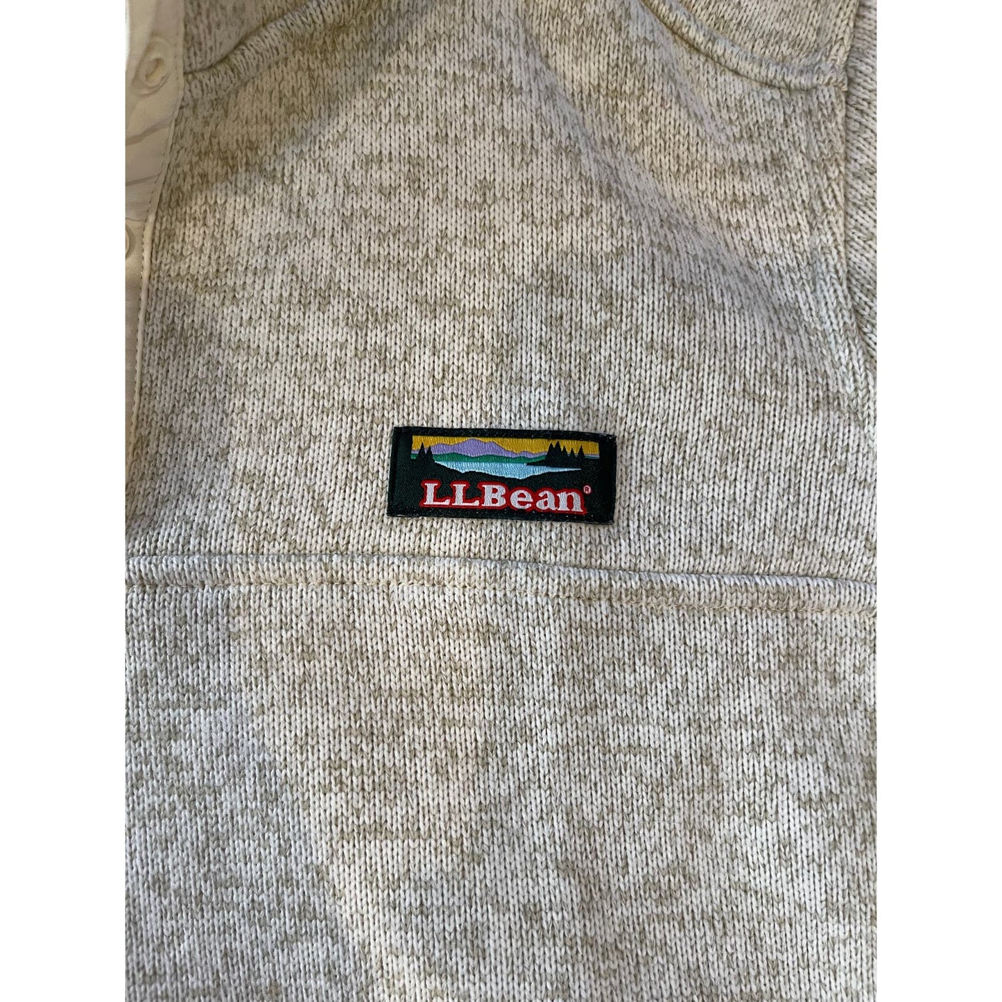 L.L. Bean Women's Medium Quarter Snap Pullover w/Pockets Retail $89