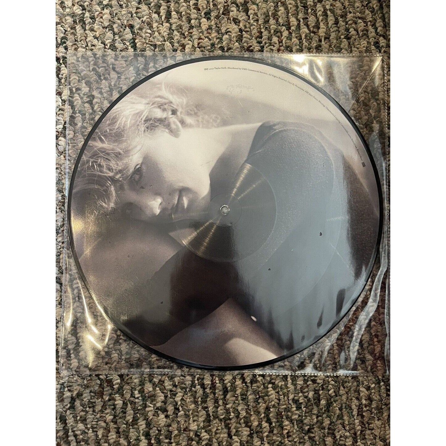 Taylor Swift - Cardigan Single Picture Disc Vinyl 12” LP Limited Edition Rare