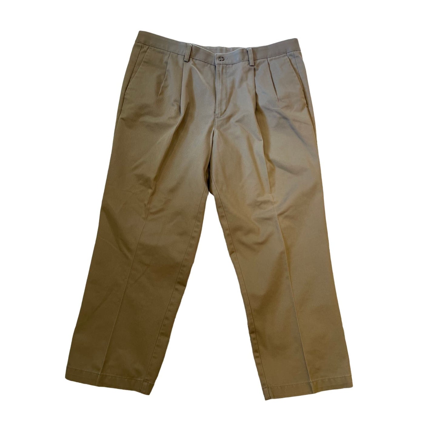 Vintage Y2K Dockers Individual Fit Pleated Khaki Pants Mens Size 40/29