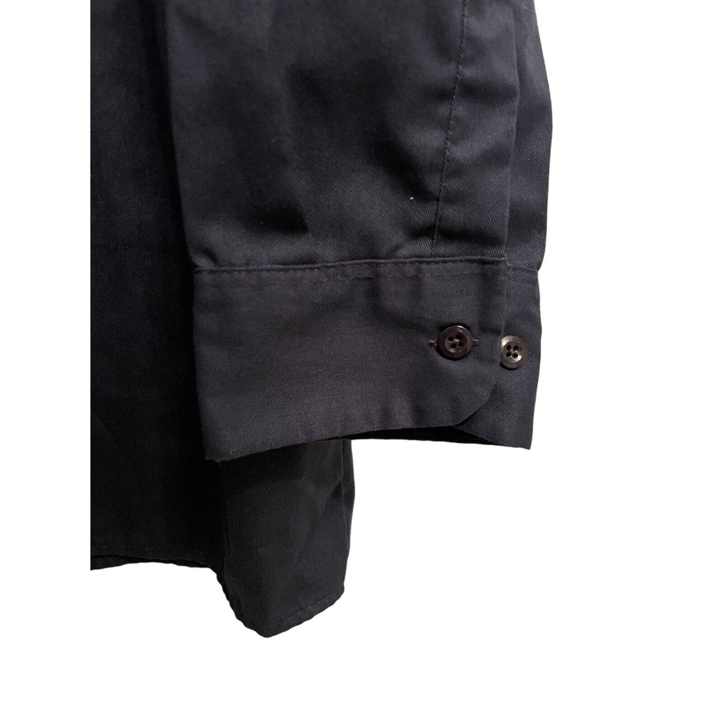 Durable Dickies 574 Men's Long Sleeve Work Shirt 2XL XXL Blue with Pockets