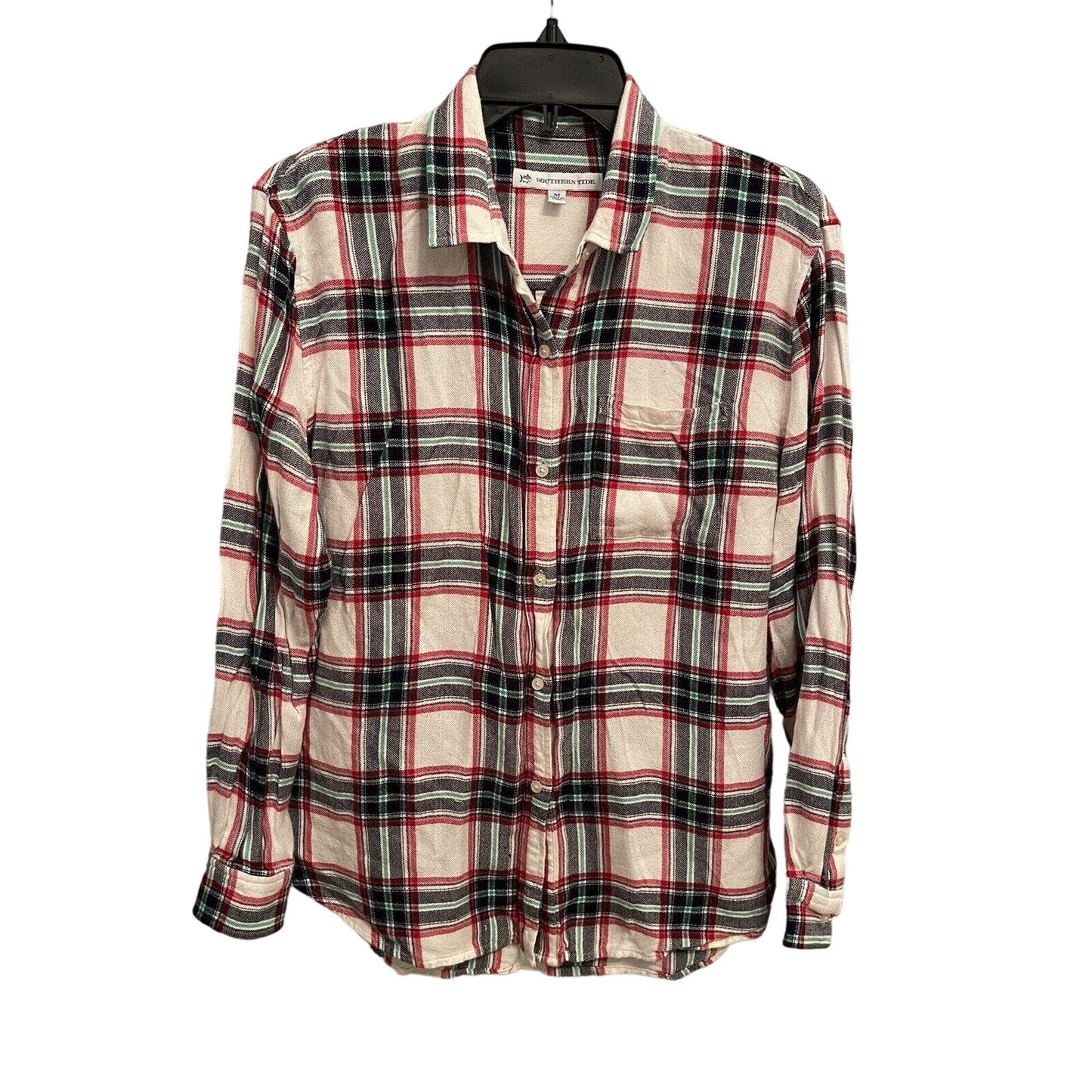 Southern Tide Long Sleeve Stretch Fit Flannel Shirt