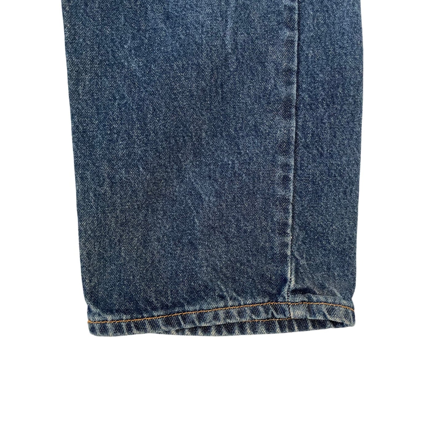 Vintage Levi's 505 Straight Leg 38x30 Regular Fit Dark Wash Blue Denim Jeans Y2K