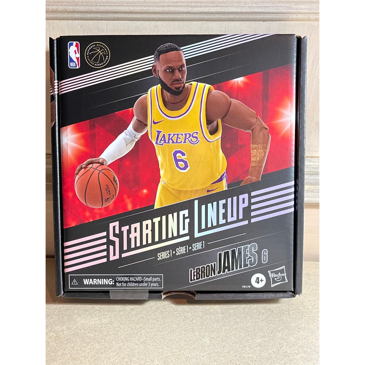 LeBron James Starting Lineup Series 1 Action Figure w/Card NEW IN BOX LA Lakers