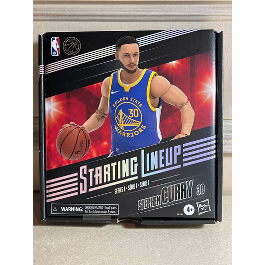Stephen Curry Starting Lineup Series 1 Action Figure w/Card NEW IN BOX Warriors