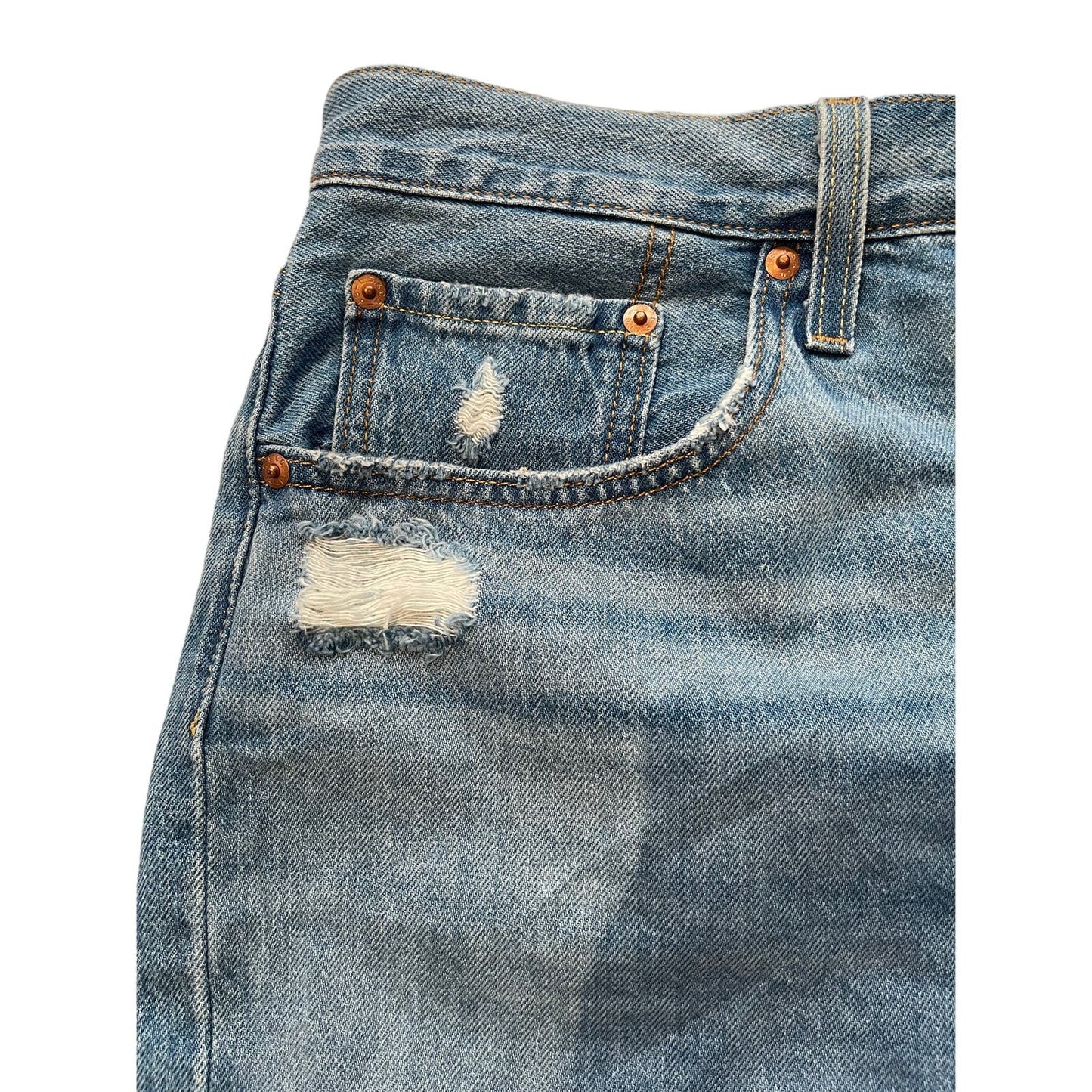 NWT Levi's 501 Women's Denim Cutoff Shorts Size 33 - 6 Button w/Pockets