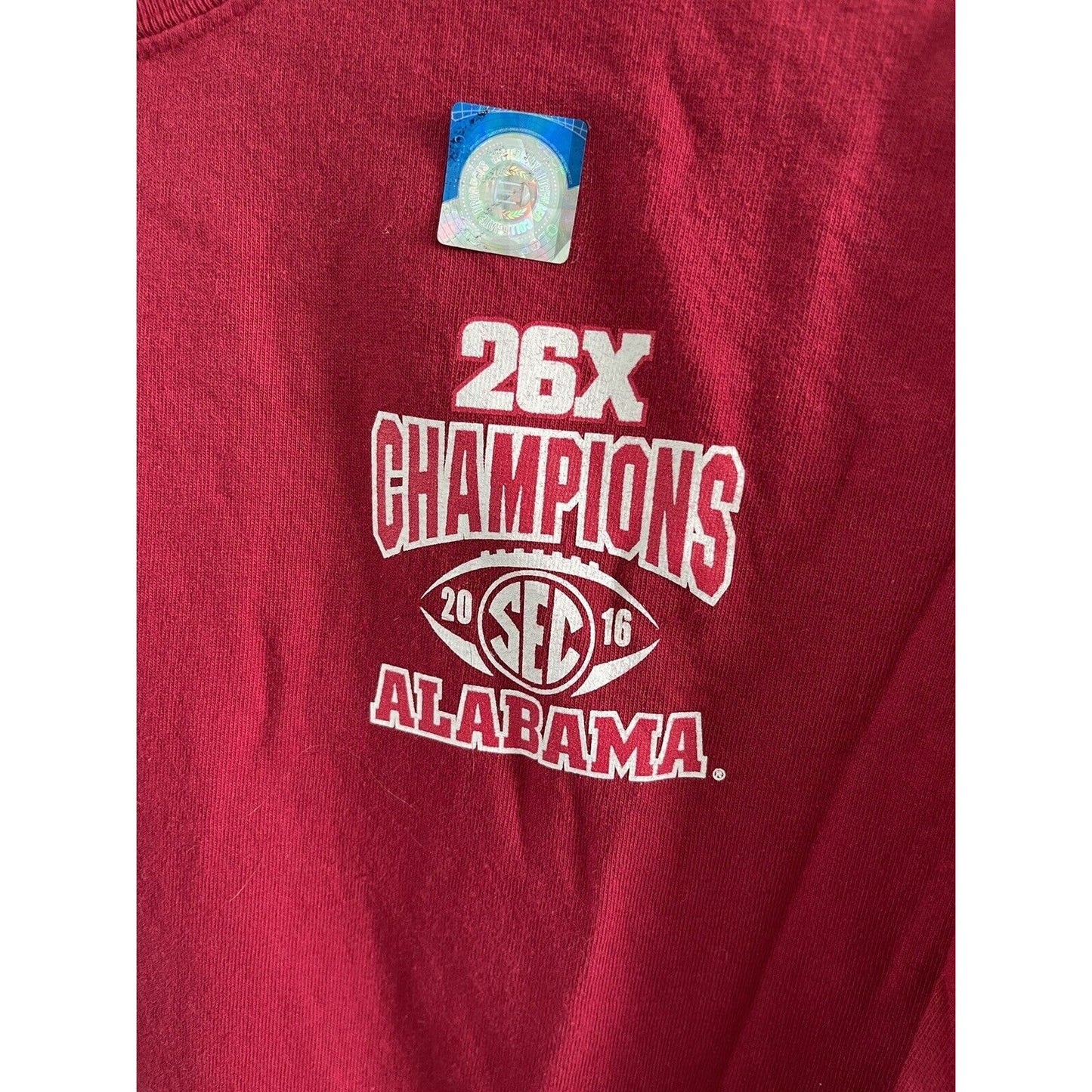 Alabama Crimson Tide 2016 SEC Champions T-Shirt