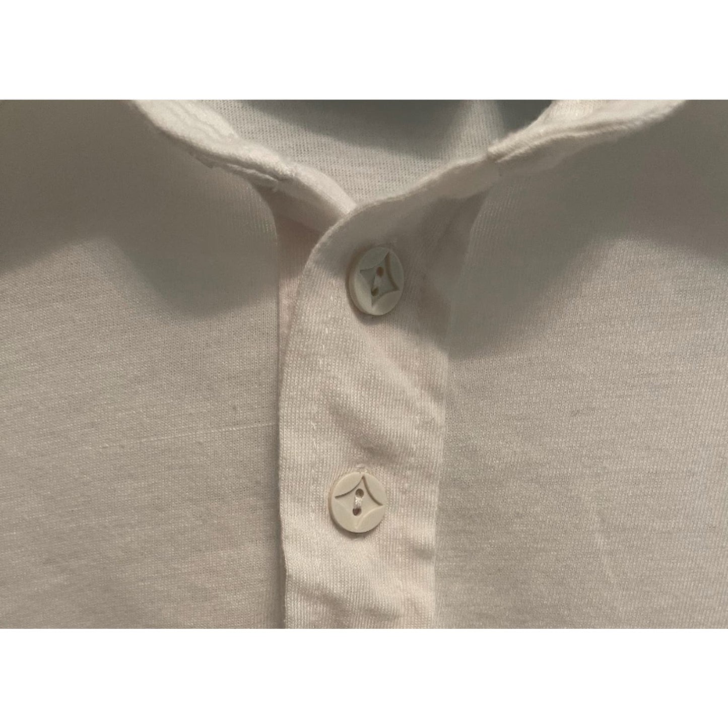 1980's Spalding XL Polo Shirt - Crisp White for Golf/Tennis Vintage