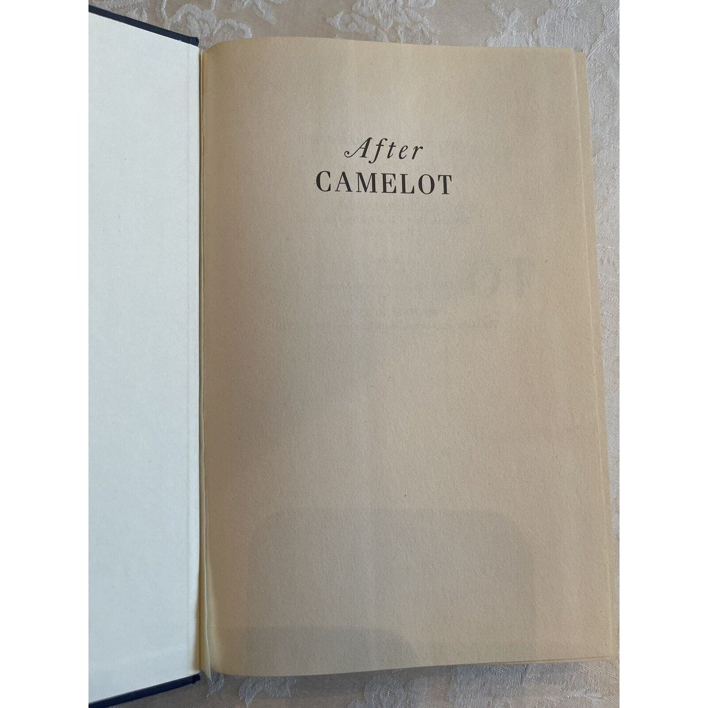 After Camelot: A Personal History, Hardcover, J Randy Taraborrelli JFK Kennedy