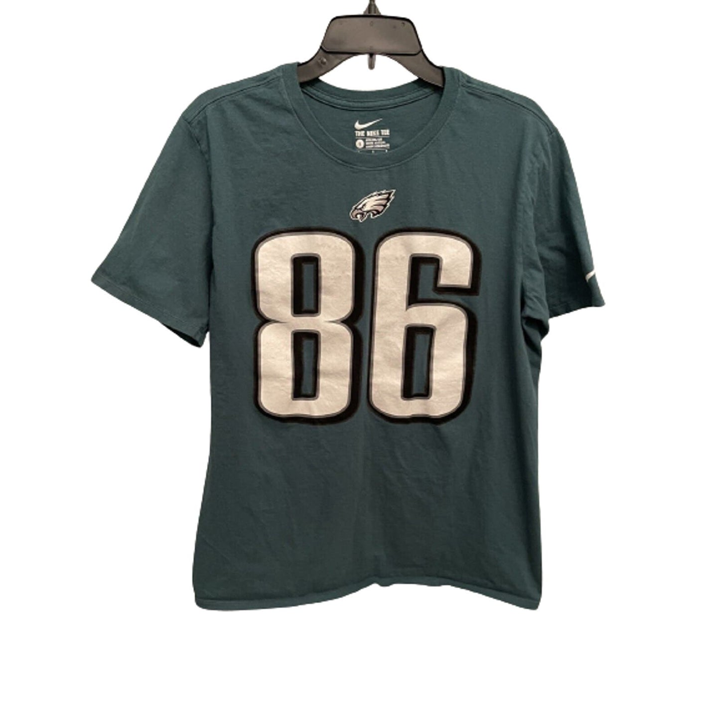 Philadelphia Eagles Zach Ertz #86 Nike Men's L Shirt Jersey - Green, White