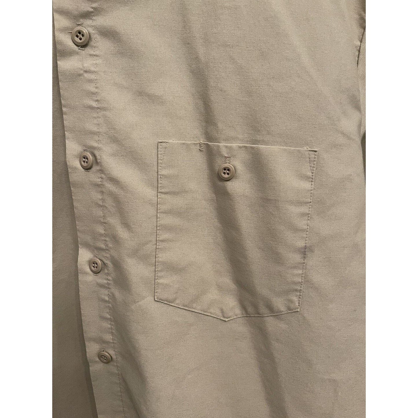 Red Kap Men’s Short Sleeve Industrial Work Shirt Size Extra Large XL