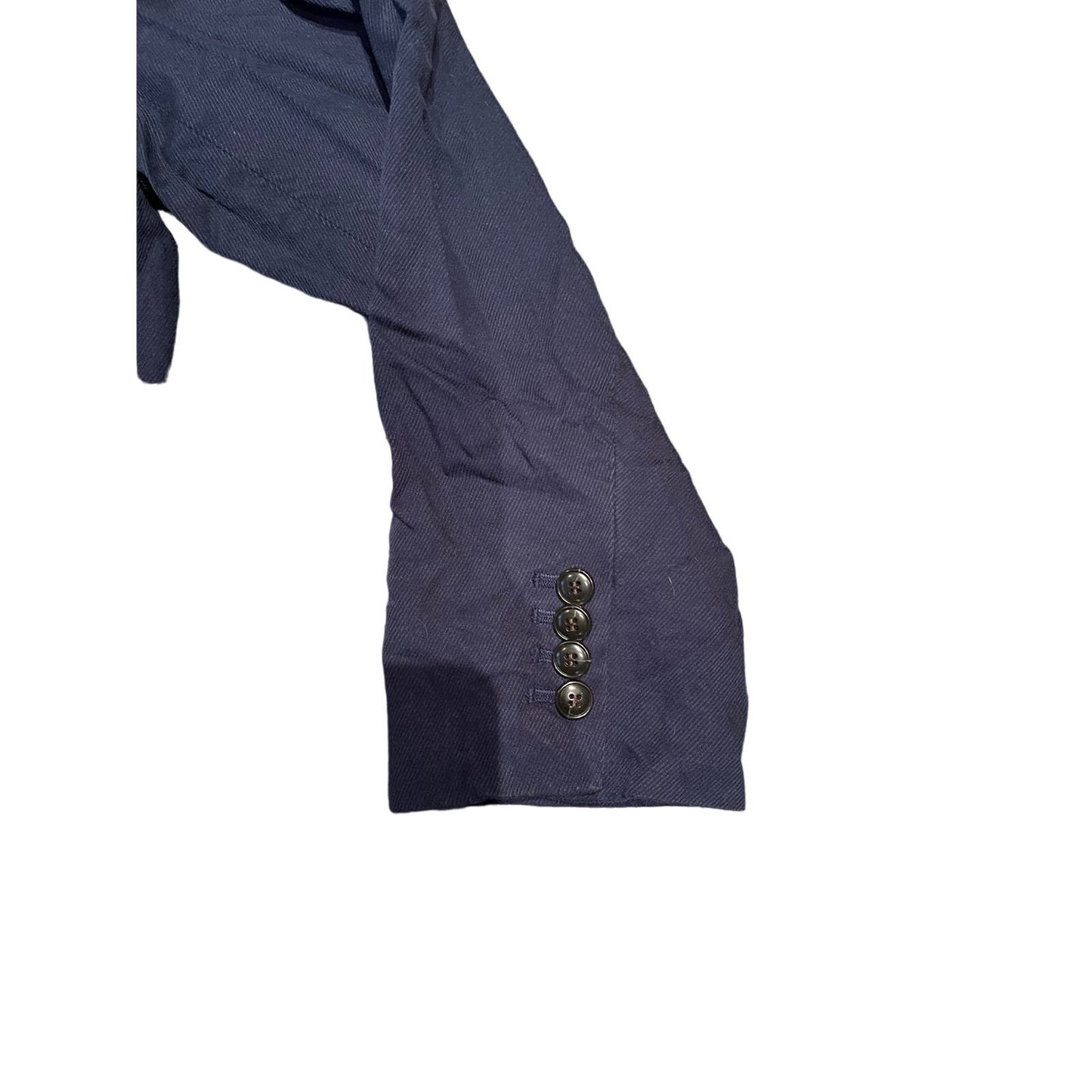 MADEWELL Women’s NWOT Navy Blue Corduroy Crop Dorset Blazer XL