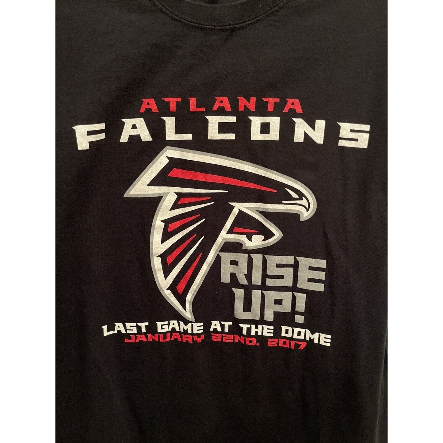 2017 Atlanta Falcons  'Last Game in The Dome' Exclusive Game Day Tee