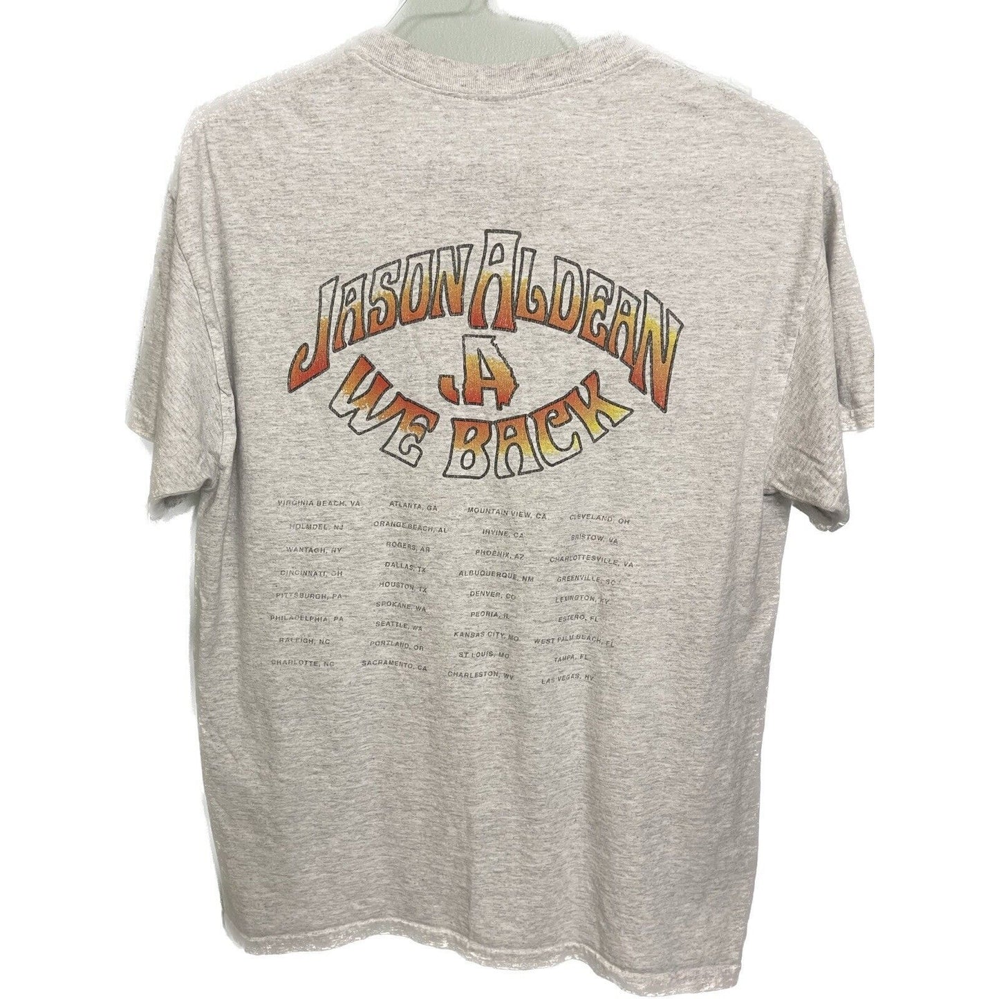 2020 Jason Aldean We Back Tour Shirt